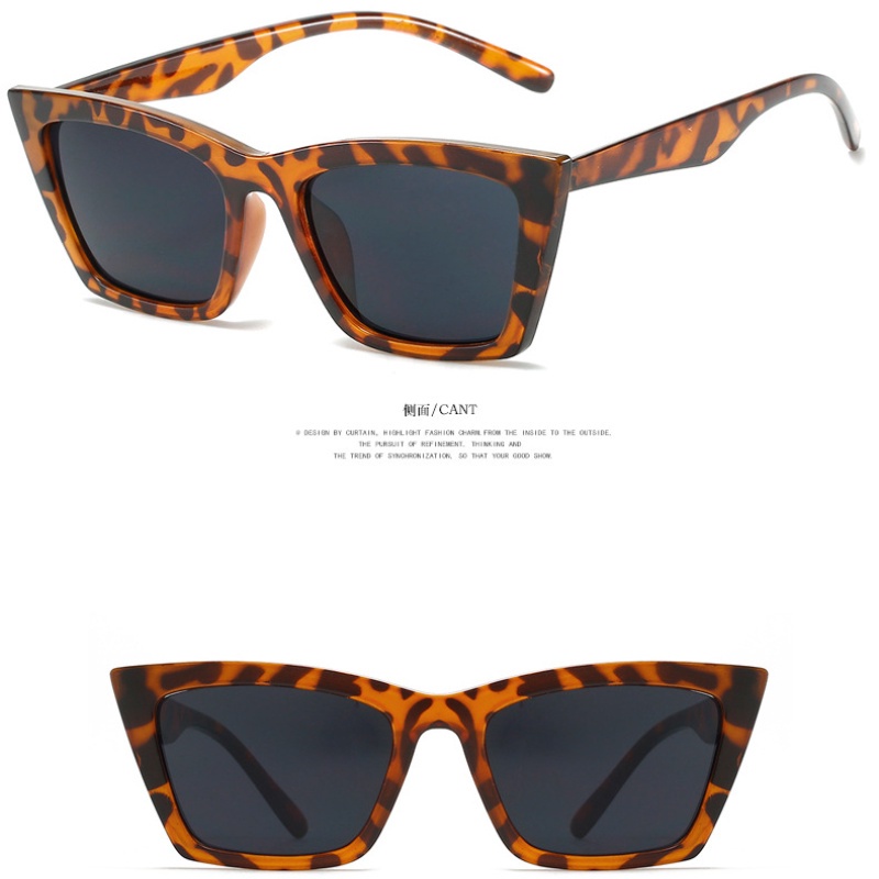 (KIQI-FASHION) COD Kính Mát Hình Mắt Mèo Chống Tia Uv400 Phong Cách Retro Thời Trang Cho Nữ