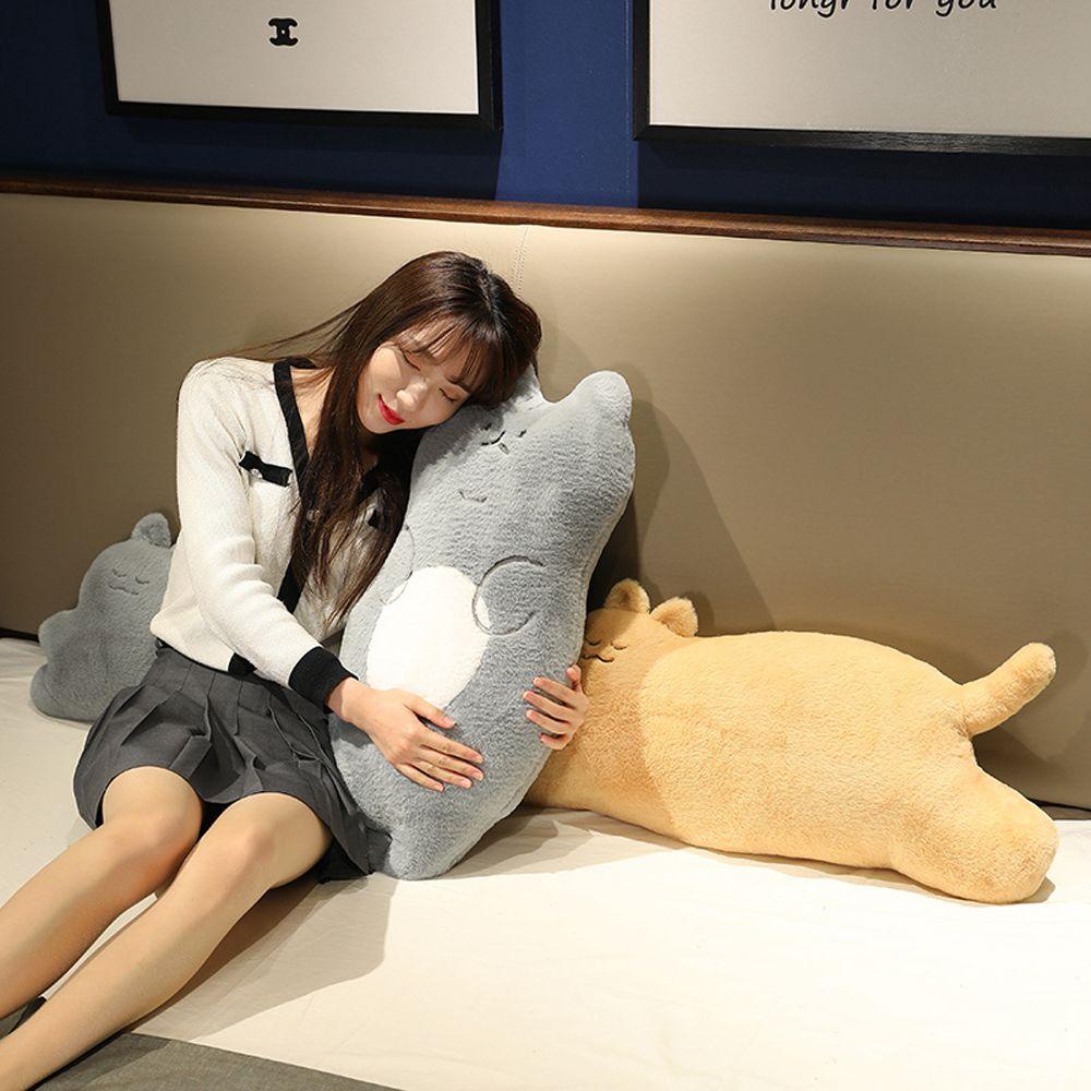 NICKOLAS Mèo Nhồi Bông Mềm Mại Dễ Thương Dùng Làm Gối Ôm