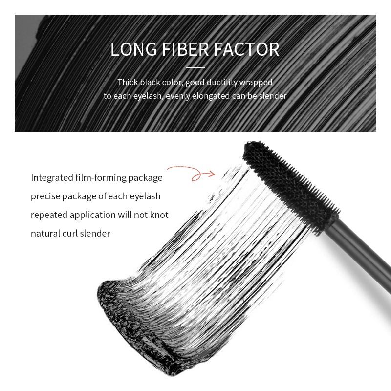 Mascara Pudaier làm dài và dày mi lâu trôi không thấm nước không nhòe 39g