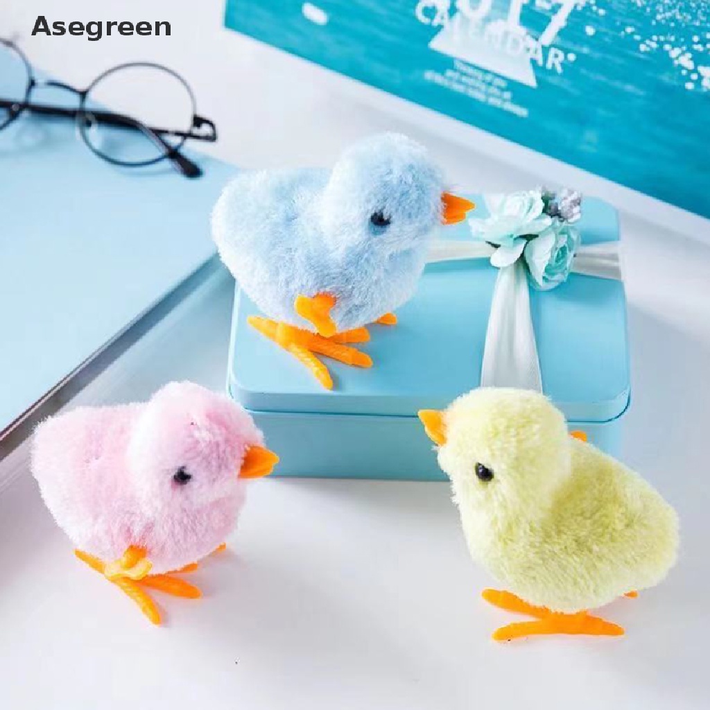 Đồ chơi hình gà con mềm mại có dây cót vui nhộn cho mèo cưng