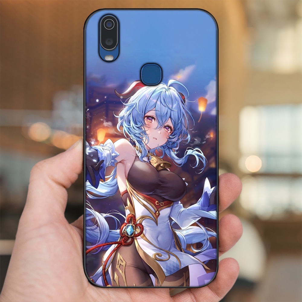 Ốp lưng Vivo Y11 viền đen in hình Ganyu Genshin Impact