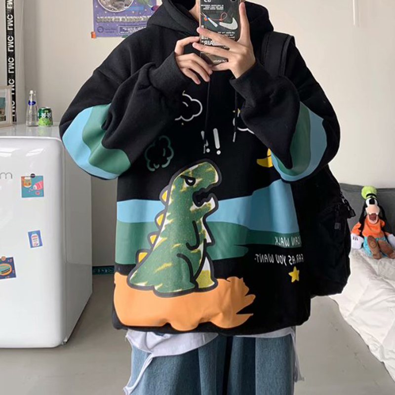 Áo Hoodie Dáng Rộng Thời Trang Nam Trẻ Trung Cao Cấp | BigBuy360 - bigbuy360.vn
