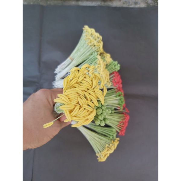 120 Nhụy Ly, nhị ly làm hoa handmade làm đủ 20 bông hoa ly