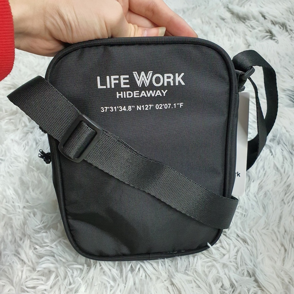 Túi Đeo Chéo LIFEWORK LK4 Logo Mini Bag Full Tag Code