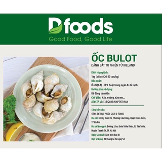Ốc Bulot Pháp size 20 - 30 con/ 1 kg