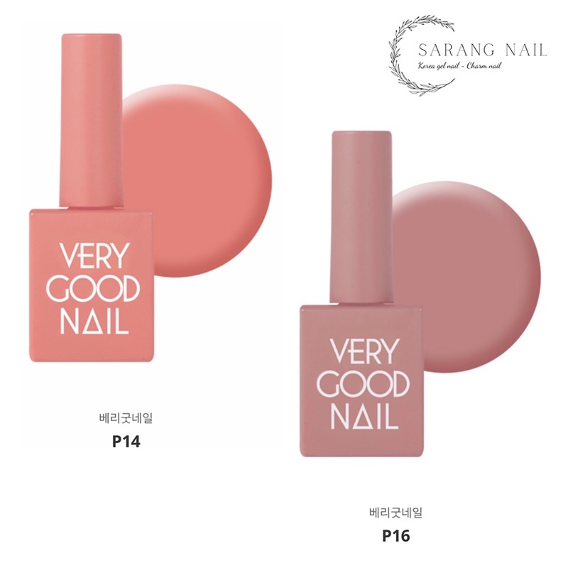 Sơn Very Good Nail chính hãng Hàn Quốc tone Hồng Pink
