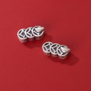 [S925] Charm bạc 3D kim tiền - MH762