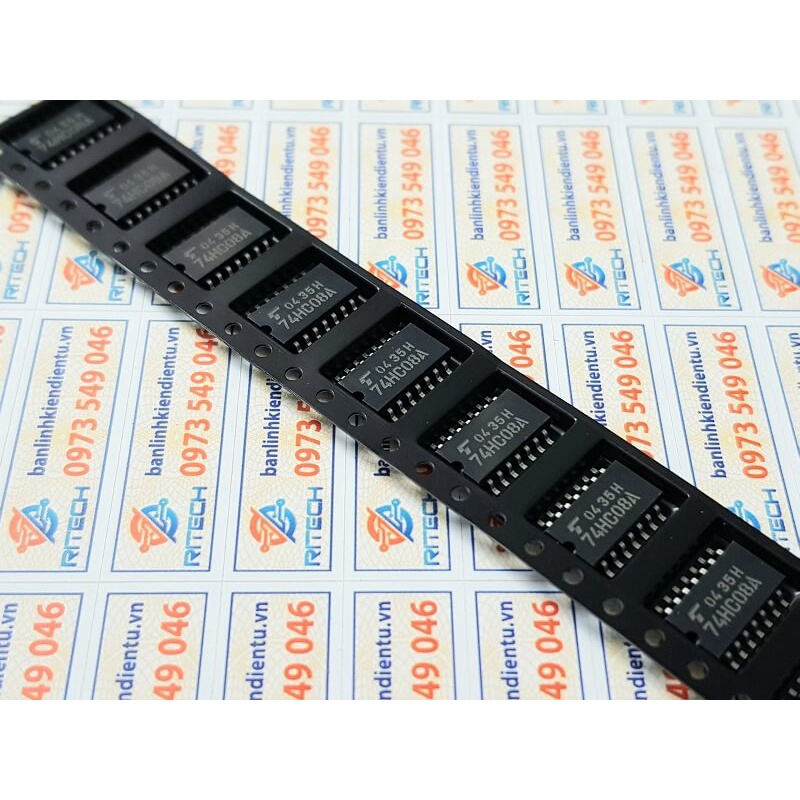 [Combo 10 chiếc] 74HC08A IC chức năng SOP-14 5.2 mm