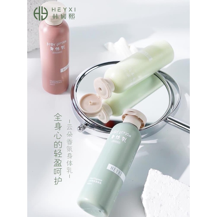 Sữa Dưỡng Thể Heyxi Body Lotion 200ml Dưỡng Sáng Da Đều Màu, Hương Nước Hoa Bền Lâu LMN