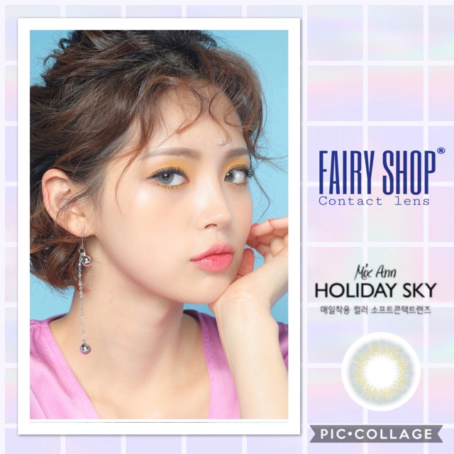 Áp Tròng Mixann Holiday Sky 14.0mm - Kính Áp Tròng FAIRY SHOP CONTACT LENS