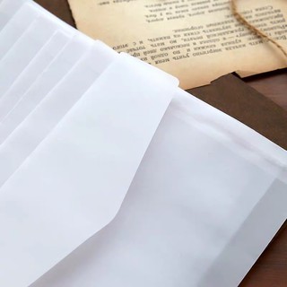 Phong bì thư giấy can trong