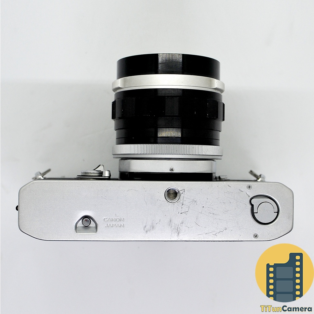 MÁY FILM CANON FT + LENS CANON FL 50mm F1.4