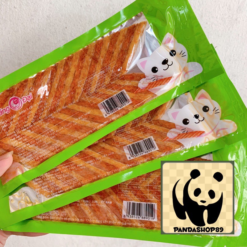 snack mèo yêu cá Hằng Đại ( bịch 30 gói)