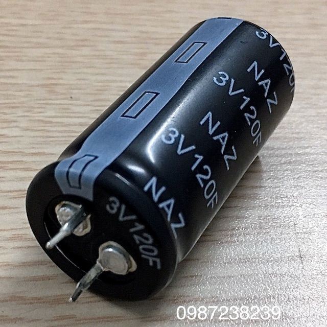 Siêu tụ điện (Super capacitor) 120F 3.0V