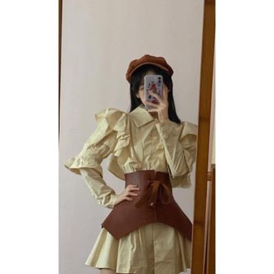 Đầm mini tay phồng phong cách vintage Hàn Quốc It’s Okay To Not Be Okay Seo Ye Ji M_*6