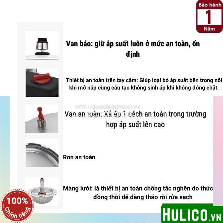 Nồi áp suất nhôm Hàn Quốc PoongNyun HCAPC-39 - 20 lít