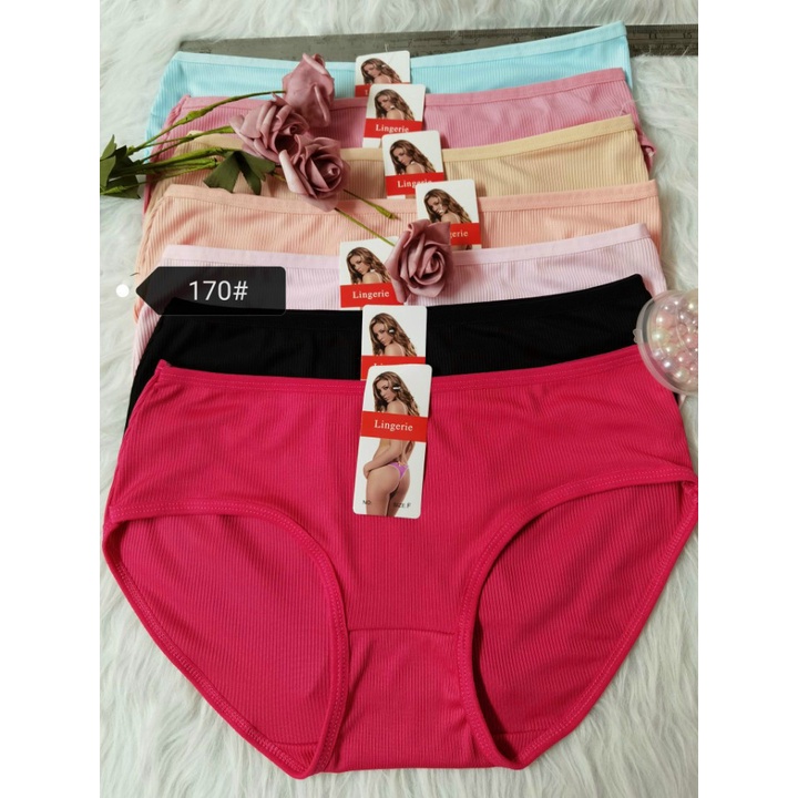 Quần lót cotton nữ lưng cao form trung cho người từ 55kg đến 80kg - MS170