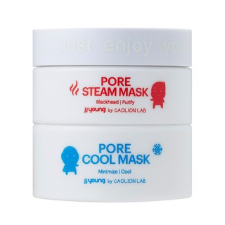 Bộ Đôi Mặt Nạ Đất Sét JJ Young Steam & Cool Pore Mask Pack