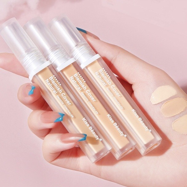 Kem che khuyết điểm KISS BEAUTY Blemish Cover Natural Smooth Concealer bám da, siêu che phủ KISS14 | BigBuy360 - bigbuy360.vn