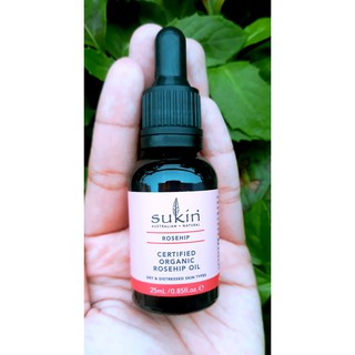 [SALE XẢ HÀNG]Tinh Dầu Tầm Xuân Sukin Rosehip Oil 25ml