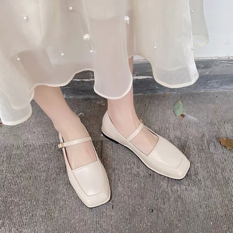 GIÀY BÚP BÊ GIÀY BỆT THỜI TRANG NỮ_GIÀY DA CHỐNG THẤM OXFORD VINTAGE XINH XẮN | BigBuy360 - bigbuy360.vn