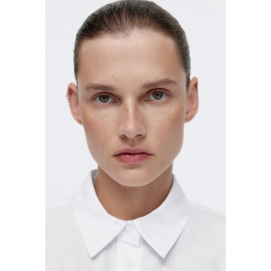 Áo sơ mi poplin ZARA AUTH SIZE M