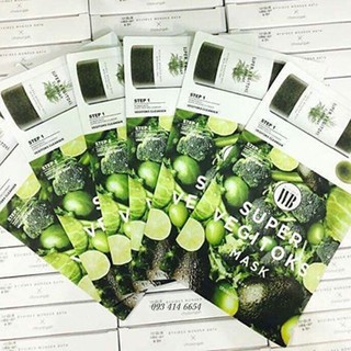 Mặt Nạ Thải Độc Rau Củ Super Vegitoks Hàn Quốc