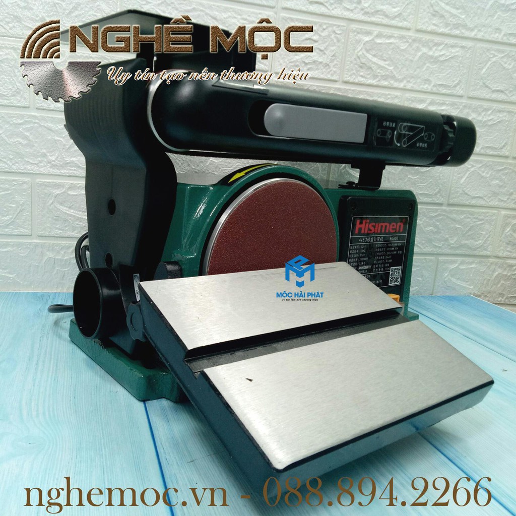 Máy nhám bàn, máy chà gỗ, máy chà nhám bàn Allwin chính hãng nghe moc