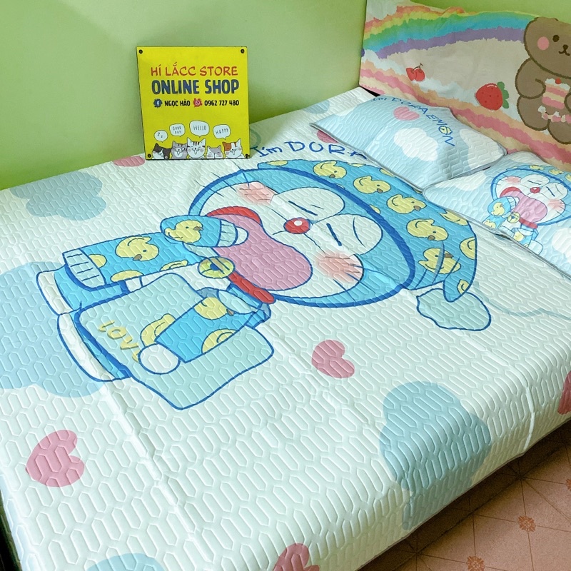 Chiếu điều hoà cao su non doremon