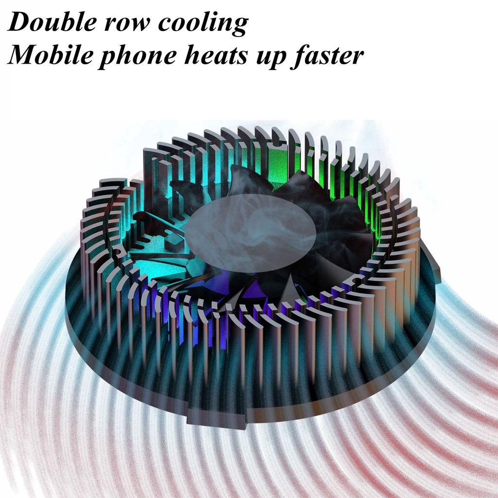 Quạt Tản Nhiệt Bán Dẫn Làm Mát Nhanh Di Động Cho Điện Thoại Android / Máy Tính Bảng X12