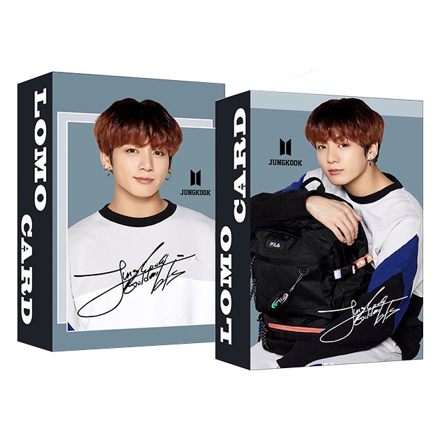 Hộp ảnh Lomo card Jungkook BTS