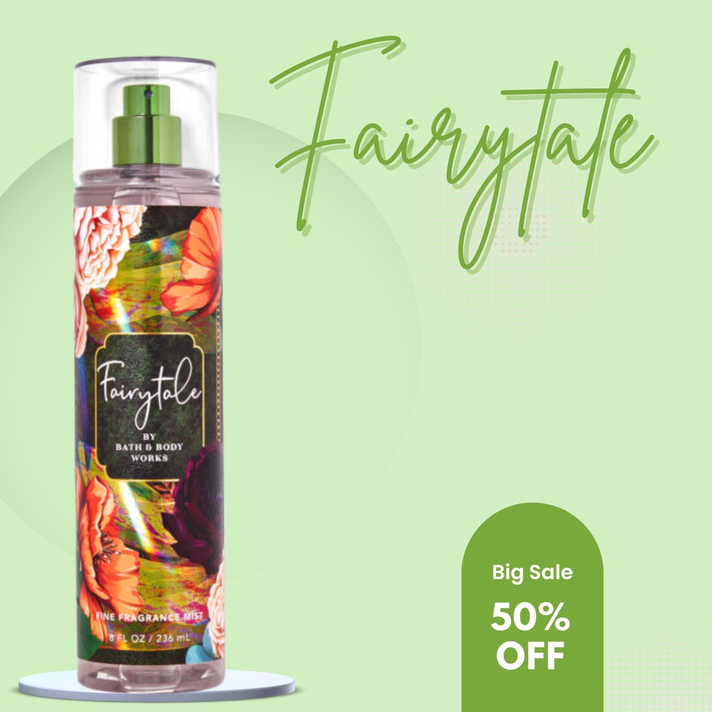 Xịt Thơm Toàn Thân Bath & Body Works Body Mist - Fairy Tale Chai 236ml