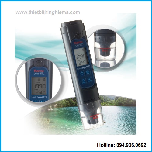 Bút đo độ dẫn, độ mặn, TDS và nhiệt độ model CTS Expert hãng Eutech - Singapore