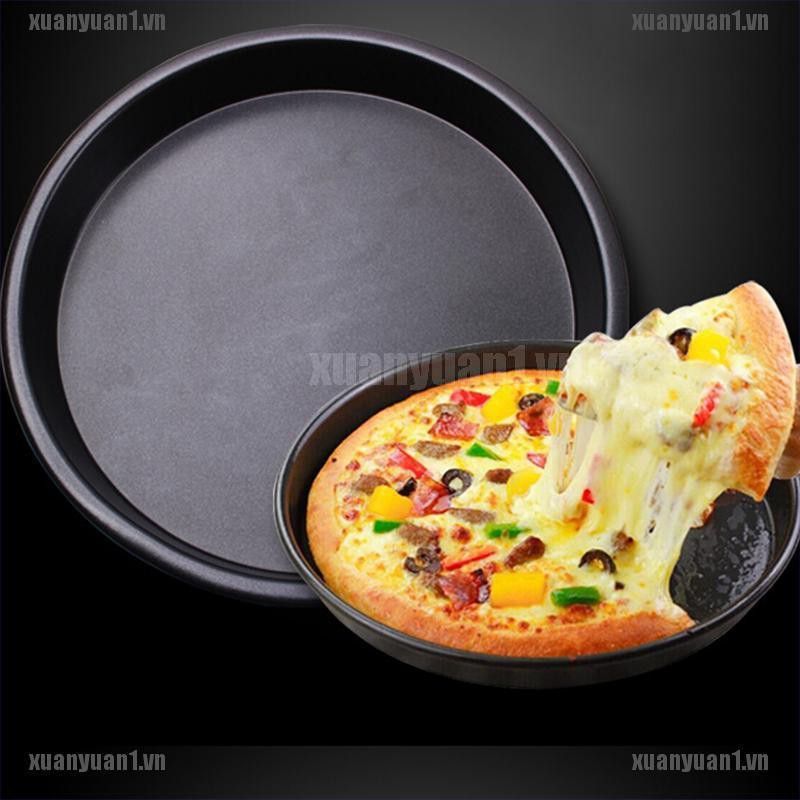 [XUANYUAN1] Khay Nướng Bánh Pizza Tròn 8 &quot;Không Dính Cho Nhà Bếp