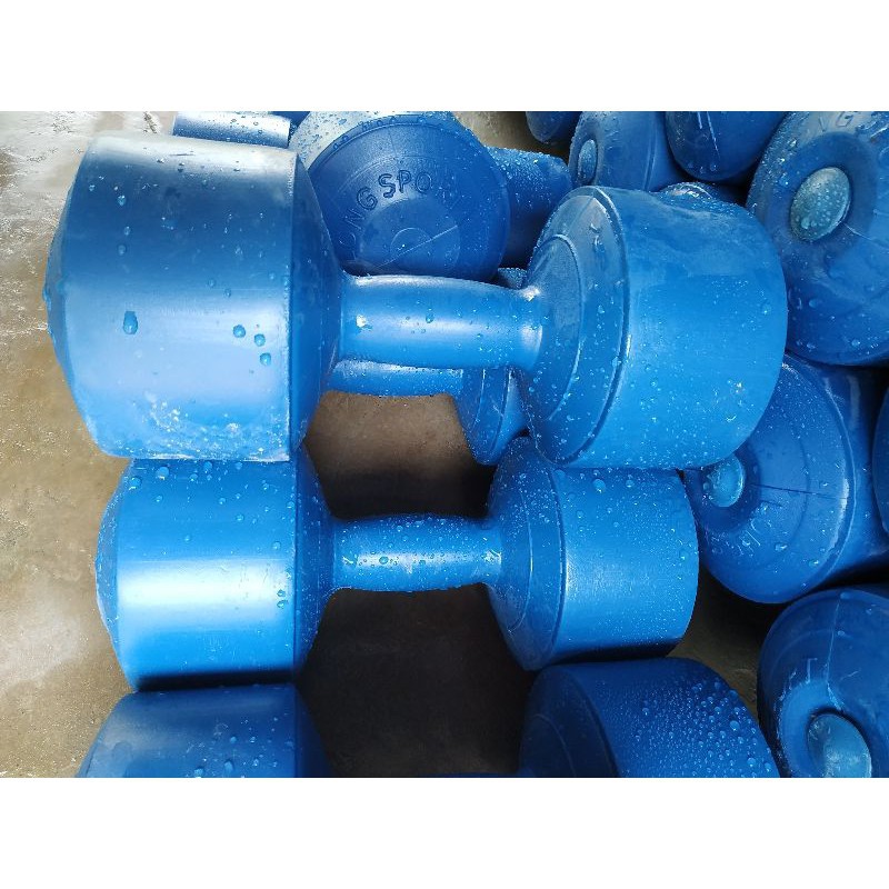 Tạ tập cơ tay bằng nhựa 8kg 2 quả