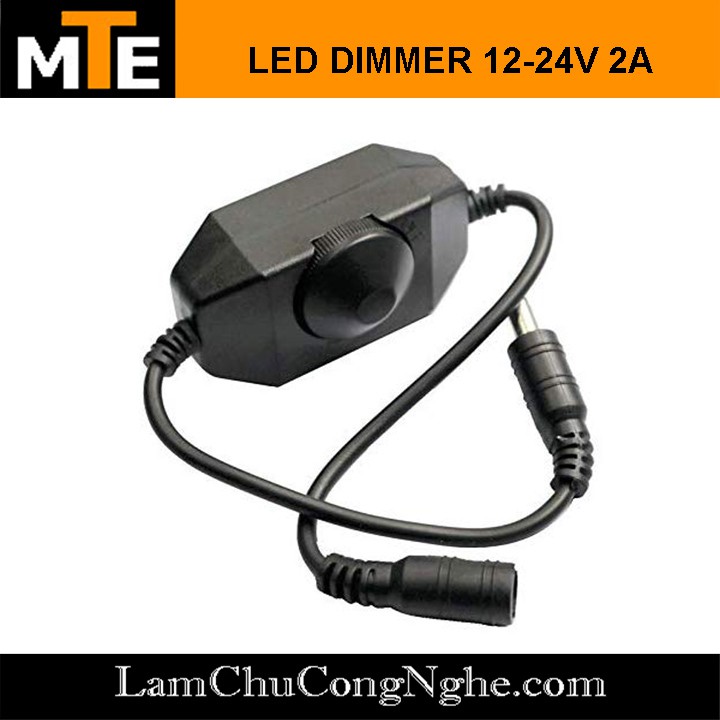 LED DIMMER thay đổi độ sáng đèn LED 12-24V LED dây 5050,5630, 3528,...