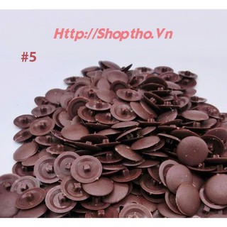Nút nhựa bịt đầu vít mã màu #5 (túi 1000pcs)