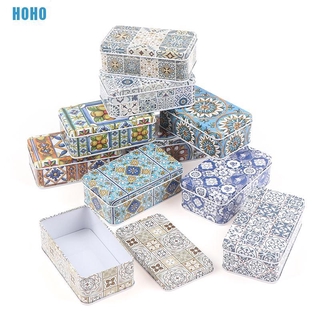 Hộp thiếc đựng đồ hình chữ nhật 11.5x6.5x4cm