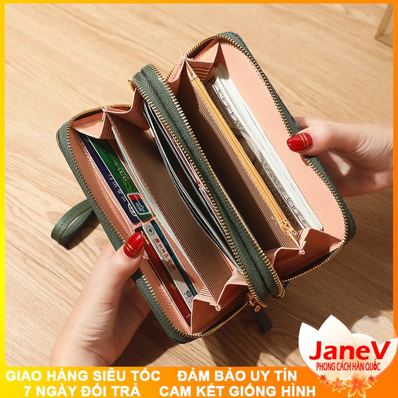 Ví Nữ Dài Cầm Tay Cao Cấp Sang Trọng Phong Cách Hàn Quốc TVNN392