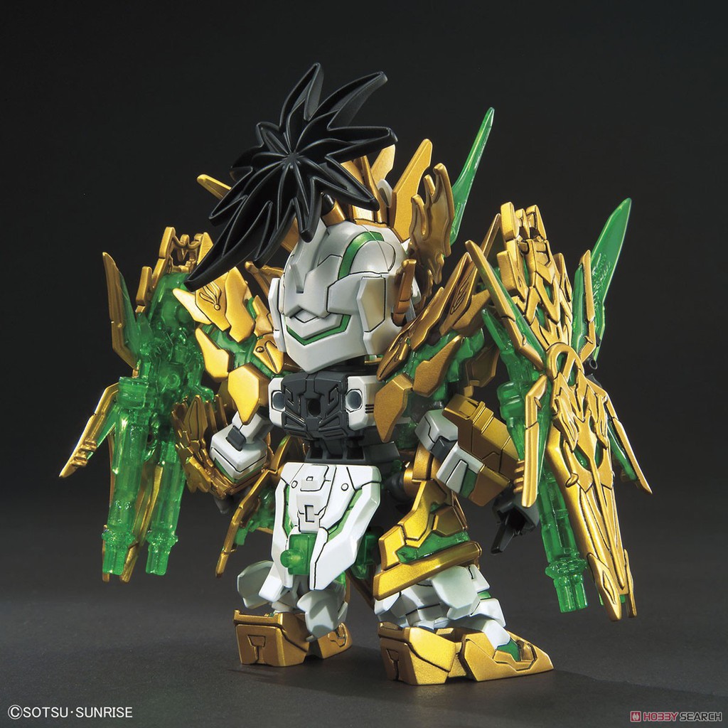 Mô hình lắp ráp Gundam SD Tam Quốc Lưu Bị - Long Xian Liu Bei Unicorn cực đẹp