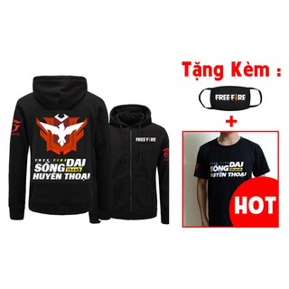 🔥Siêu Rẻ🔥Áo khoác áo hoodie FREE FIRE đẹp giá siêu rẻ nhất vịnh bắc bộ