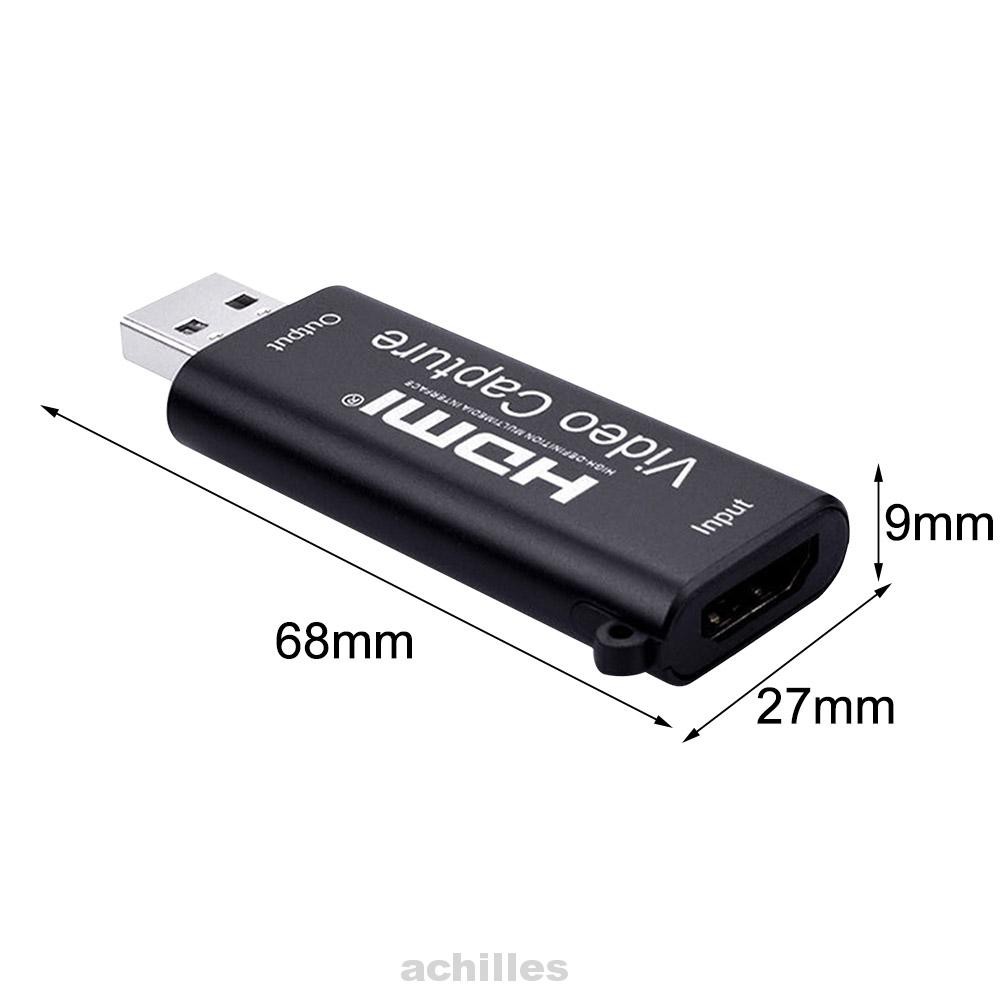 Thẻ Ghi Video Video Usb 2.0 Hdmi 4k Bằng Hợp Kim Nhôm Di Động Thông Dụng Cho Máy Tính | BigBuy360 - bigbuy360.vn