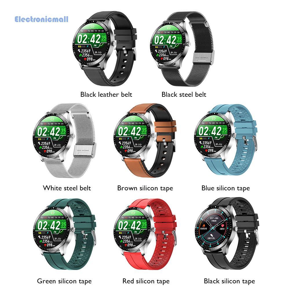 ElectronicMall01 SENBONO S80 Heart Rate Blood Pressure Monitor Smart Watch for iOS Android
