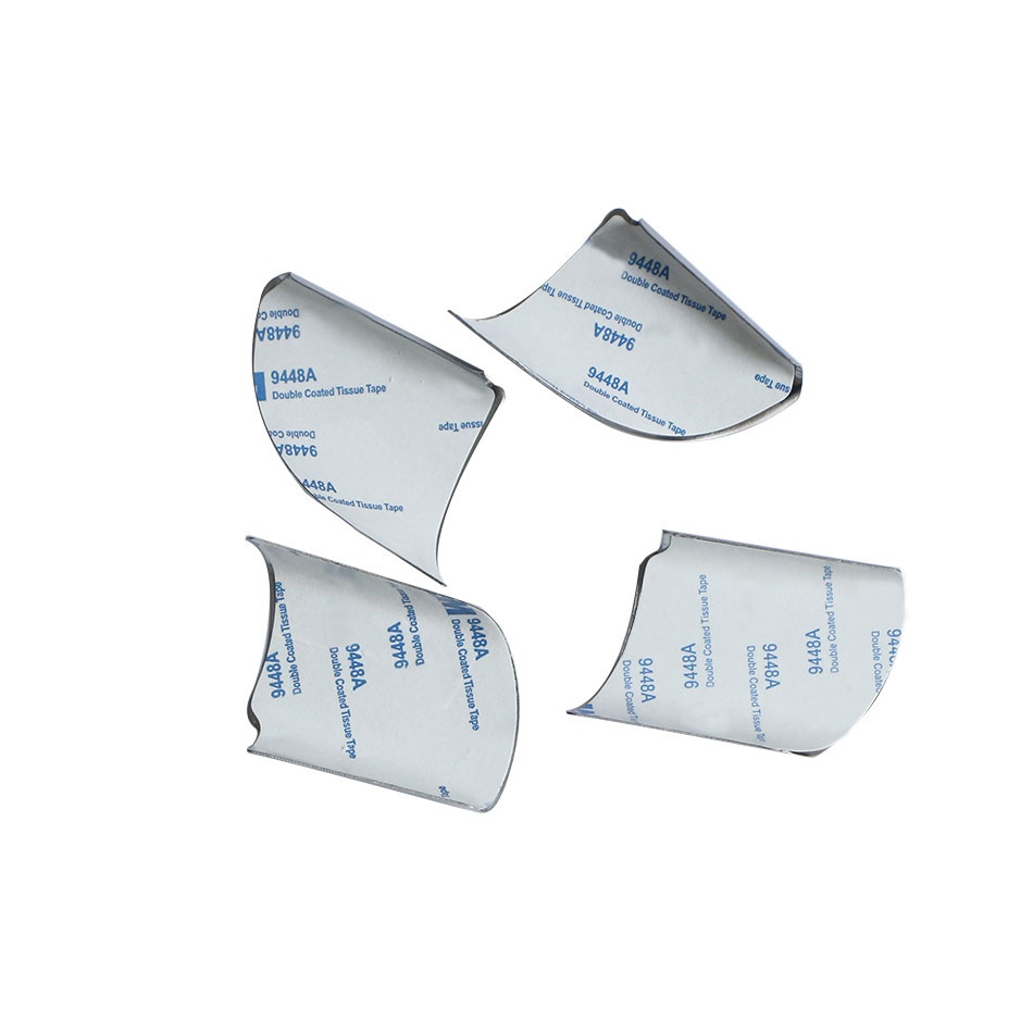 Set 4 miếng dán trang trí vô lăng xe hơi bằng thép không gỉ cho Ford Focus 2 Mk2 2005-2011