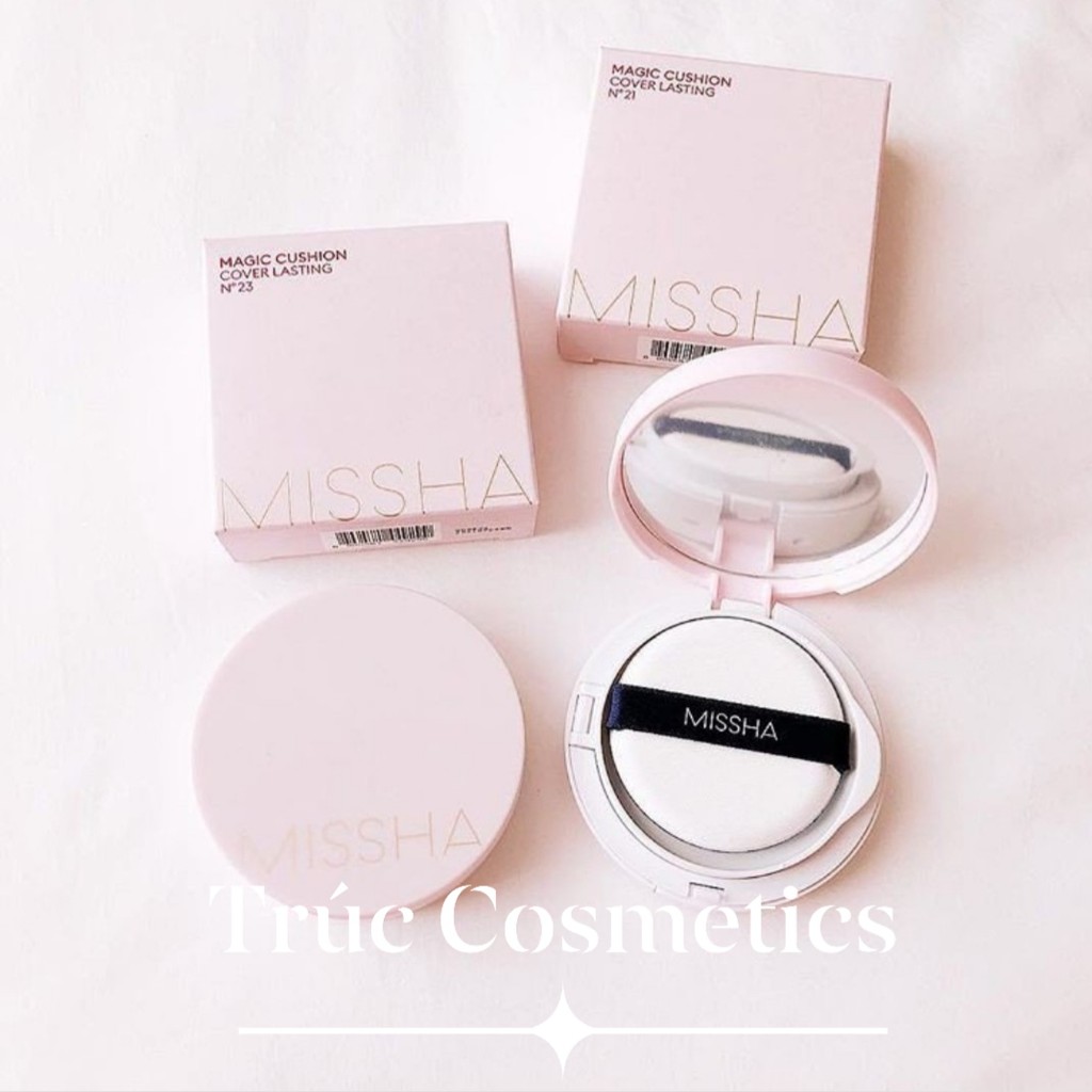 Phấn Nước Kiềm Dầu Missha M Magic Cushion Cover Lasting SPaF50+/PA+++-Trúc Cosmetics | BigBuy360 - bigbuy360.vn