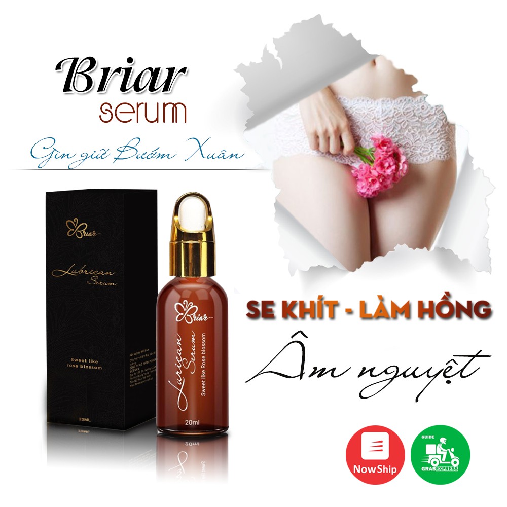 Briar Lucian Serum - Làm Hồng Nhũ Hoa, Hồng Vùng Kín, Nách Bẹn (Chai 20ml). Hàng Chính Hãng - Hiệu Quả Nhanh.