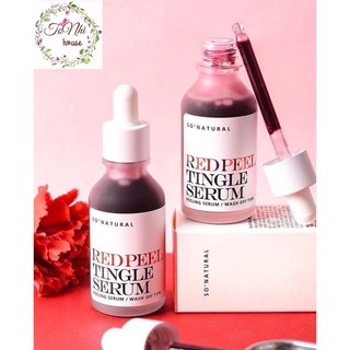 Tinh chất thay da Red Peel Tingle Serum Sonatural (Peel Da Không Bong Tróc) Cao Cấp