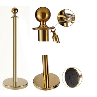 Cột chắn inox đầu tròn, cột chắn inox dây trùng
