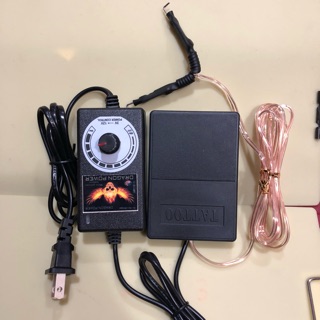 Combo biến áp mini gồm cả bàn đạp dây móc cho máy xăm