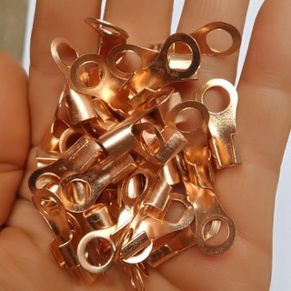 10 đầu cos đồng  nối dây điện(các loại 3,4,5,6,8,10 ,16) loại đẹp